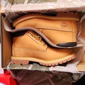 WIDE Women's Timberland Nellie Waterproof Chukka Boot Wheat TB023399